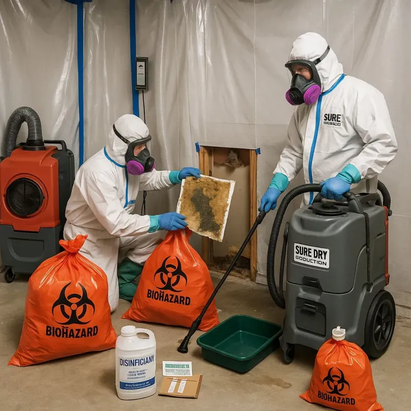 Contaminated Water Handling Protocols process in Glenwood, AR