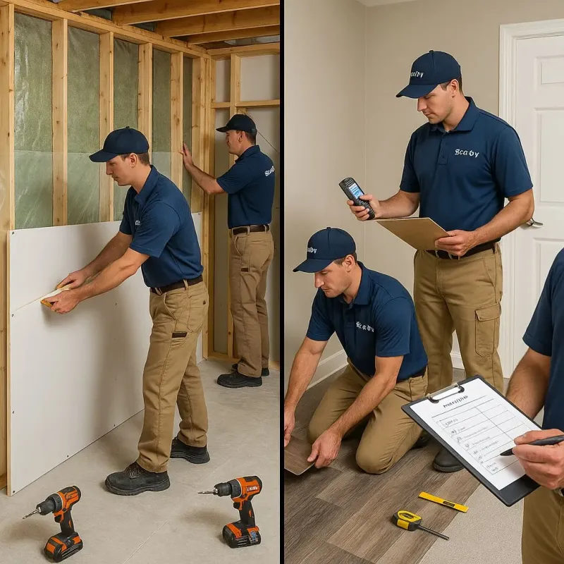Repairs and Reconstruction process in Glenwood, AR